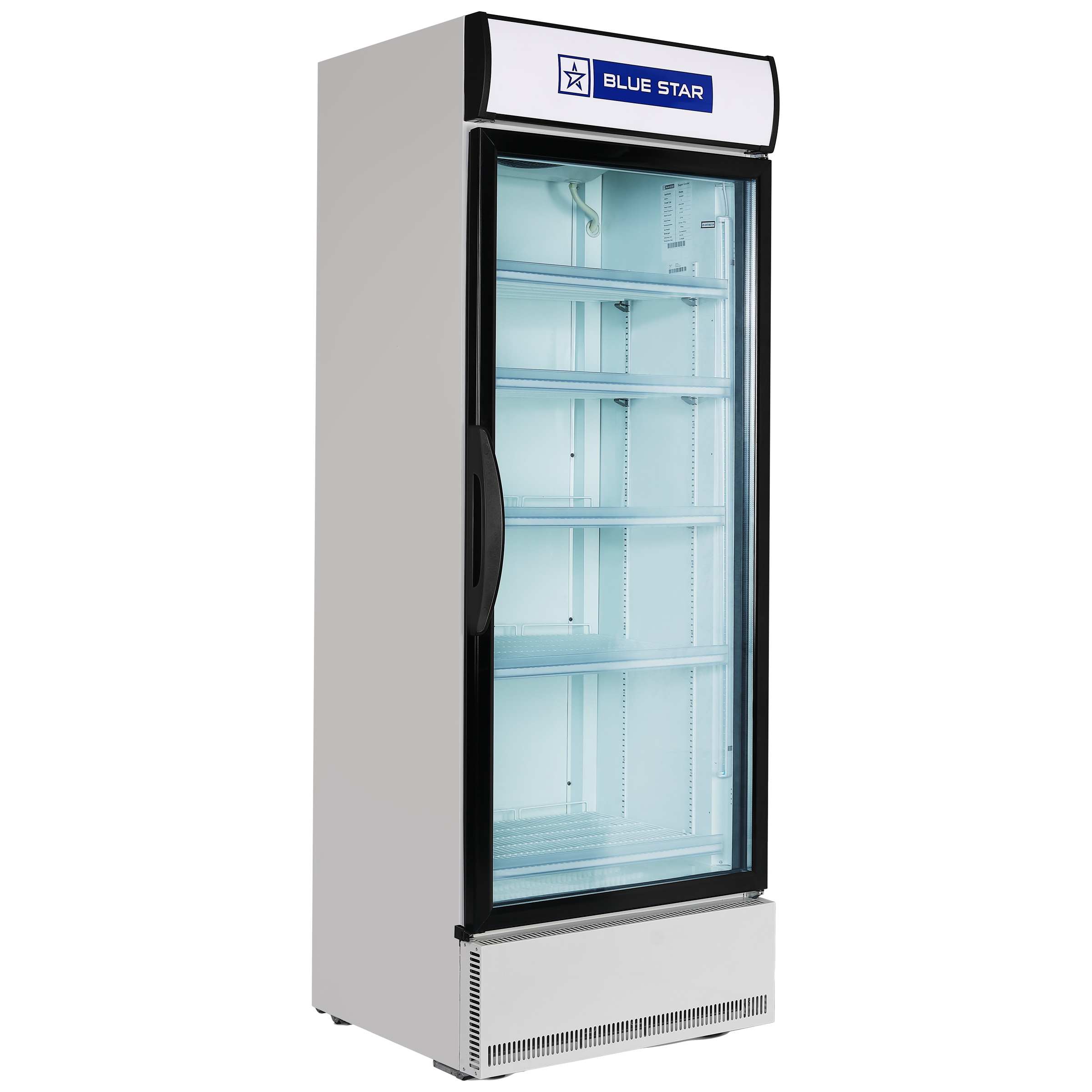 Blue star deals refrigerator glass door